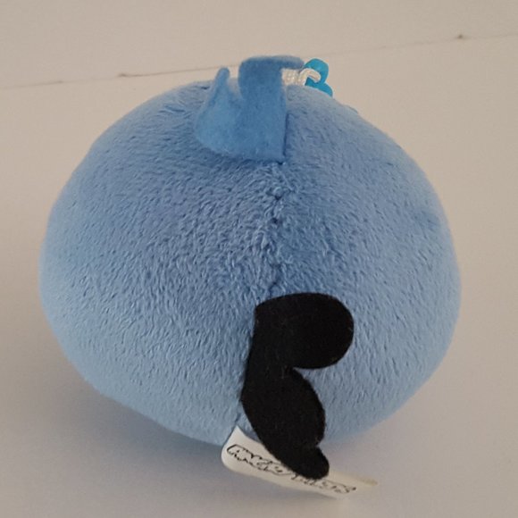 Angry Birds Backpack Clip 3" Blue Plush - Picture 2 of 6